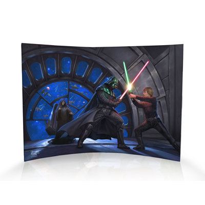 Star Wars (A Son's Destiny) Curved Acrylic Print