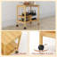 Rayonnage 23,6 po en bambou / rotin