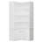 82.6" Corner Bookshelf with Doors, 6 Tier Large Corner Bookcase-742937264