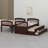 Wood Bunk Bed With Trundle And Drawers-1200711274