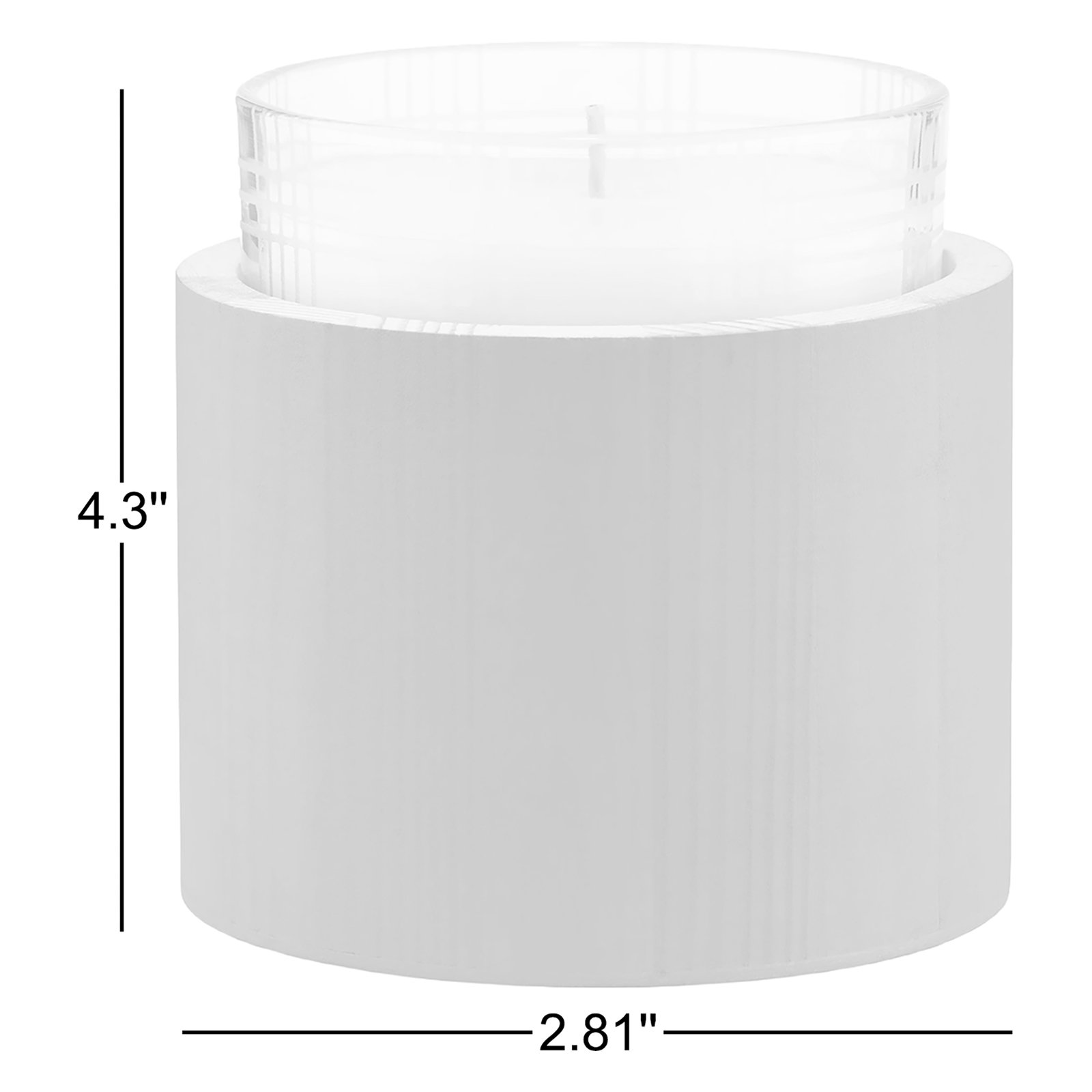 Noble Holiday Make Merry Candle, Good Cheer Glass