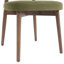 Valen Set of 2 Rusty Orange Fabric Dining Chairs-354277045
