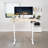 VIVO Single Motor Electric Desk with Push Button Memory Controller-97735792-112376704