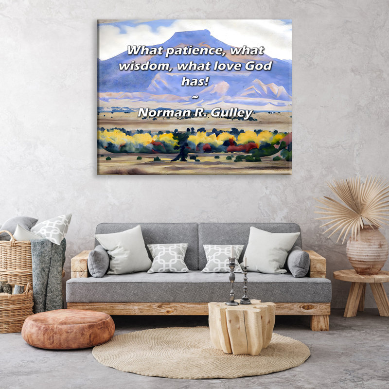 One Allium Way® Gallery Wrapped Canvas By Keith Evans: "There is a sincere way of conducting every case