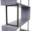 Groover 183cm H x 80cm W Iron Geometric Bookcase-102175587