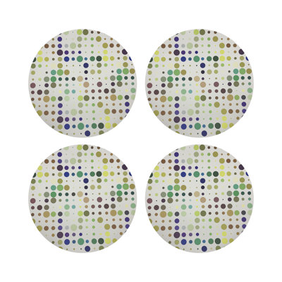 Mod Confetti Granada Pebble 16" Vinyl Placemat