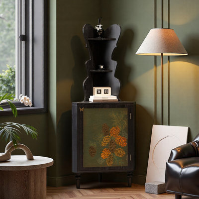 Armoire de coin en bois Artistic Creative