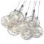 Dancy 7 - Light Glass/Aluminium Cluster Pendant