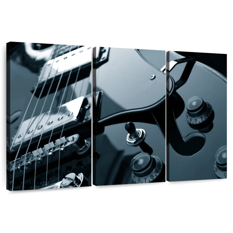 Abarca Funky Electric Guitar, 48" H x 74" W