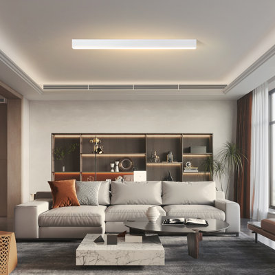 LED Deckenleuchte 1-flammig Almerinda, 80 cm