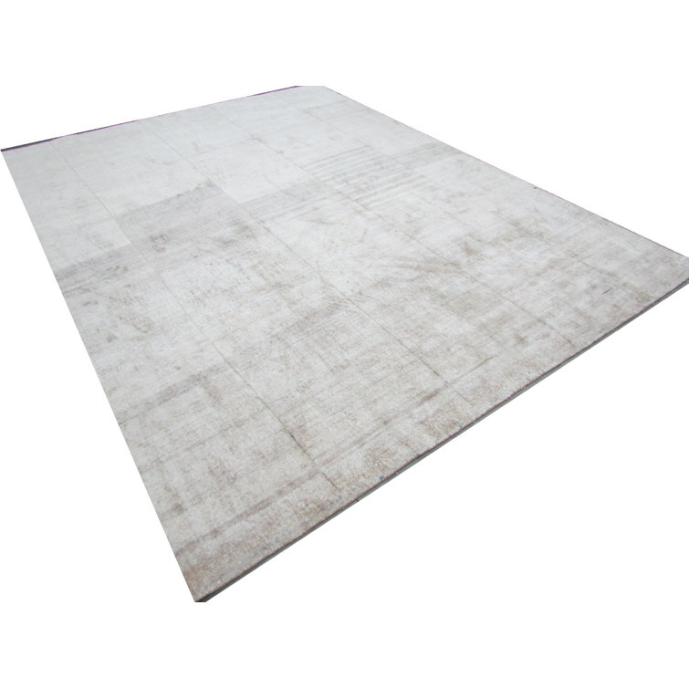 Rumi Silk Coconut Area Rug