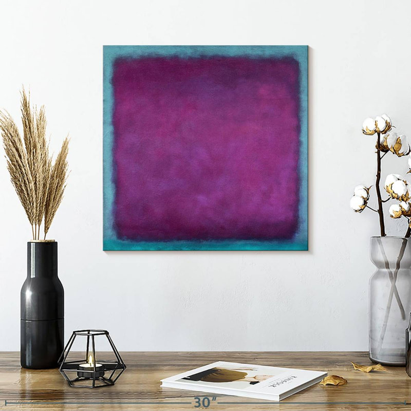 Magenta Ragio Square, 16" H x 16" W