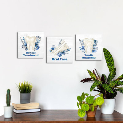 3 Piece Wrapped Canvas Wall Art