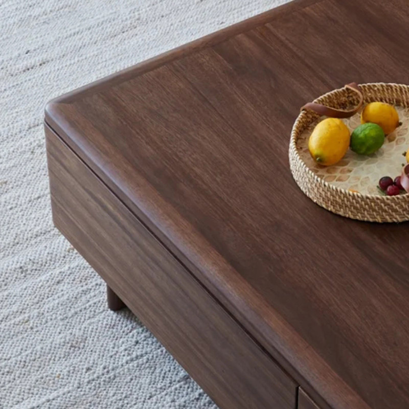 Nouvelle table basse en bois massif de style chinois