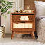  Table de chevet 2 tiroirs Ailia-1911409840