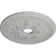 Rose and Ribbon 12.25"H x 23.5"W x 23.62"D Ceiling Medallion
