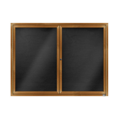 AARCO No Felt Metal Letter Board