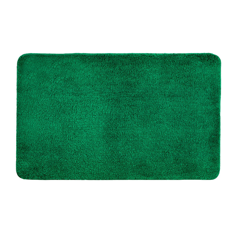 Jordan Microfibre Non Slip Bath Mat, Dark Green