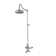 Exposed Thermostatic Shower System 36" Wall Mounted with 1.75 GPM Spout and Lever/Cross Handles