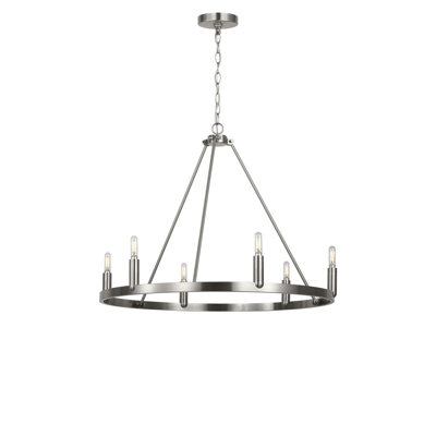 Lustre à six lumières Mirla