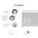 Derby 60" Carrara White Marble Countertop Bath Vanity with Mirror