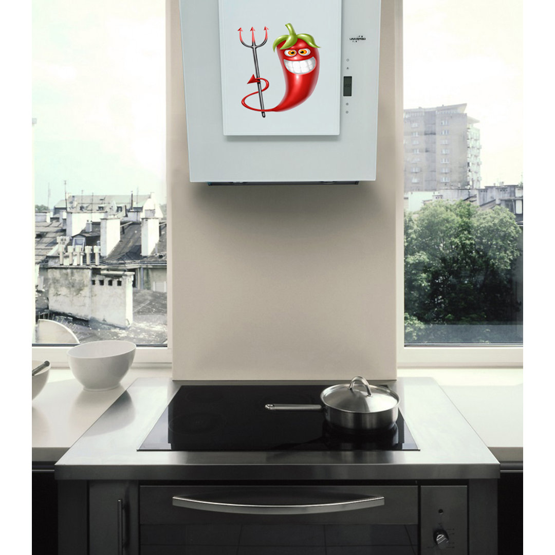 Hot Pepper Kitchen Decor, Hot Pepper Kitchen Wall Sticker, Hot Pepper Kitchen Decal Trinx 