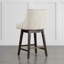 Tabouret de comptoir pivotant 26 po Shurma-1208564619