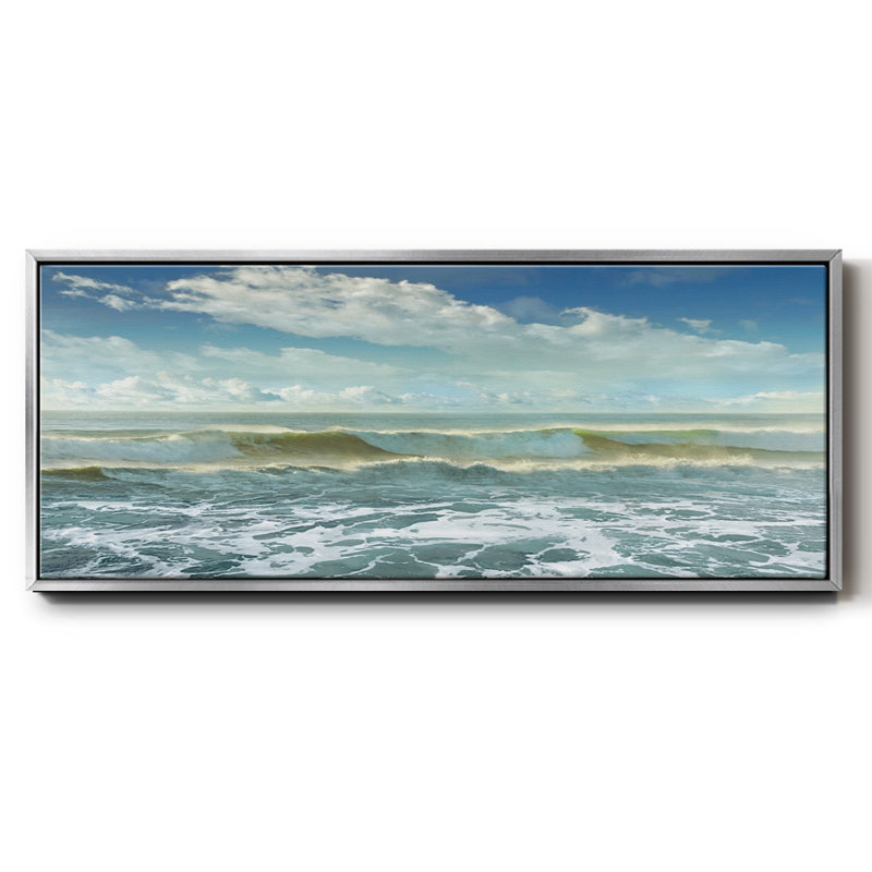Surf is Up- Framed Canvas, 20" H x 50" W