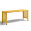 Banc de patio en métal 39,3 pouces-1037477025