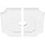 Médaillon de plafond en PVC de qualité architecturale Hoover-849396109-849396110-1051522633
