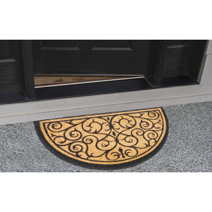 Coir Mats Half Moon Doormat