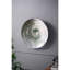 Décoration murale surdimensionnée à 3 disques texturés argentés pour salon, chambre à coucher, vestibule, bureau, 3 décorations en acier inoxydable, confortable