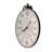 Antique Oval Wall Clock
