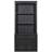 Modern Bookcase with 2 Glass Doors and 1 Drawer, 83.4"Tall Bookshelf with LED Lighting, Storage Bookcase with Open Shelves-796857949