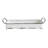 Baylie Decorative Metal Tray with 2 Handles and Distressed Finish-94439756