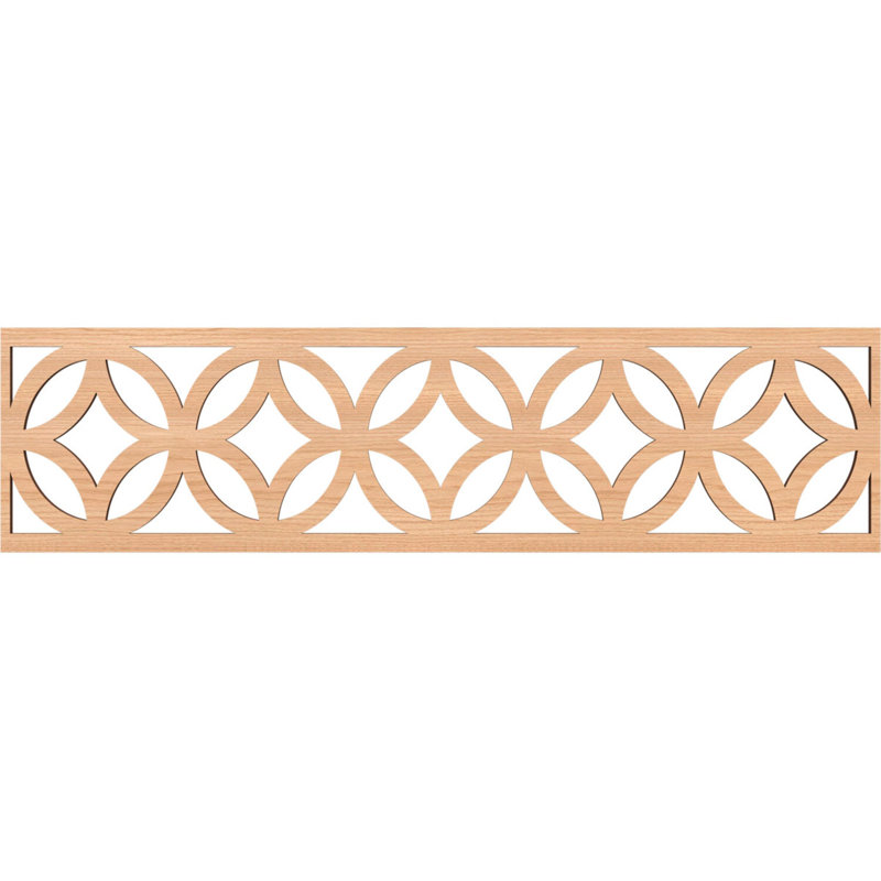 Moulure Crosby, Noyer blanc, H 12 po x l 47 po x P 0,375 po