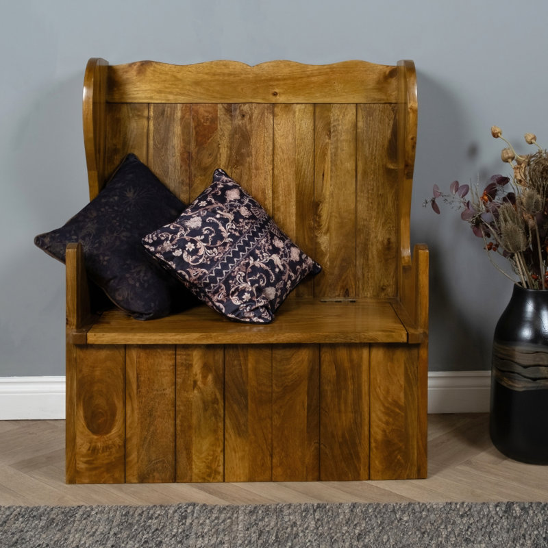 Fleischmanns Solid Wood Storage Bench, Medium