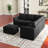 Aubade L-Shaped Modular Storage Sofa Set-685544387