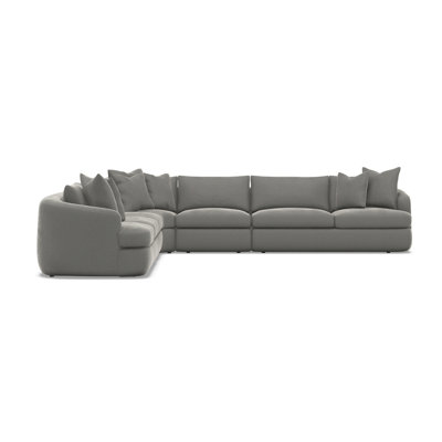 Jules Fabric 5 Pc Sectional