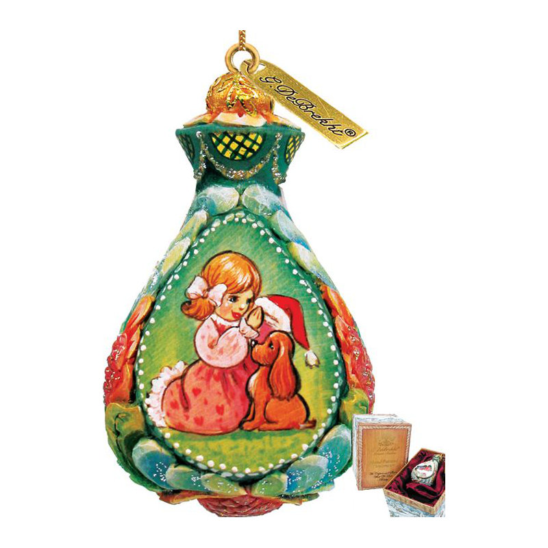 3'' Handmade Holiday Shaped Ornament