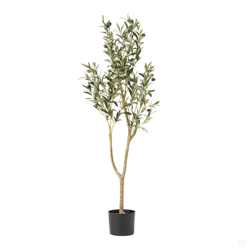 ARTIFICIAL OLIVE TREE, 47" H x 19" W x 15" D