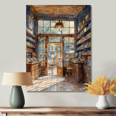 Café-restaurant jaune brun - Boutiques