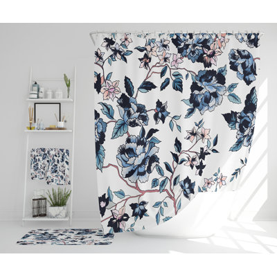 Neecy Polyester Shower Curtain Set