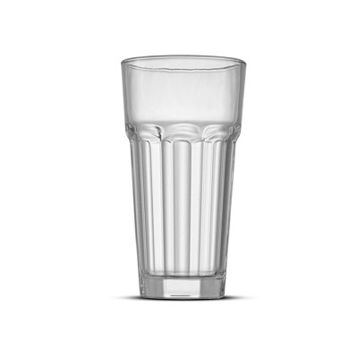 Dicken Textured Glass Highball Glasses (Set of 8)