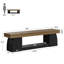 Banc de 63 po pour l'entrée, banc à chaussures avec rangement