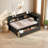 Bed Frame With L-Shaped Bookcases, Built-In Charging Station & Storage Drawers,  Headboard Shelves, Space-Saving Design For Kids Teens Bedroom, Easy Assembly-671273061-671273063