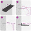 Steel Floating Shelf-1950158010