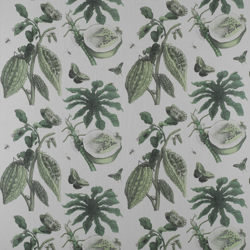 Madrid Retiro Fabric, Verde