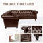 Canapé modulaire Chesterfield en similicuir Faraaz-779897299
