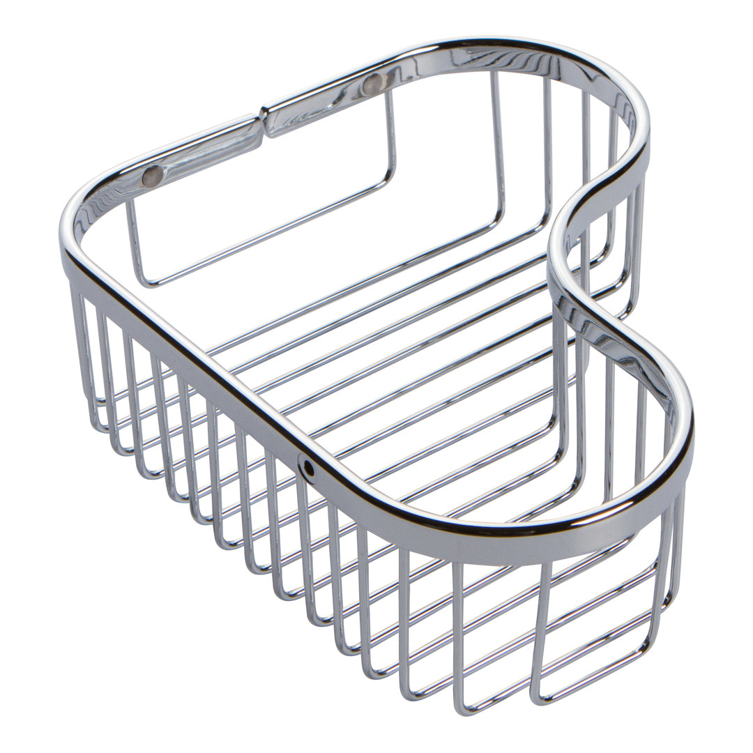 Splashables 9-3/4" Corner Shower Basket Ginger 